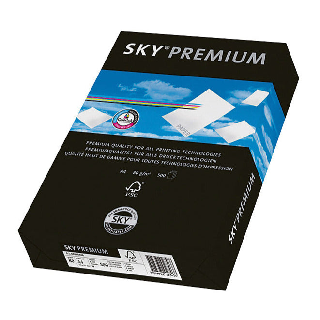 SKY Premium Kopierpapier, A4 80g - 500 Blatt