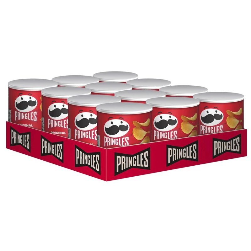 Pringles Chips Original , 40 g, 12 Stück