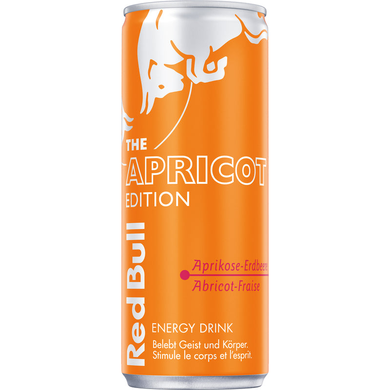 Red Bull Apricot Edition , 25 cl, 24 Stück