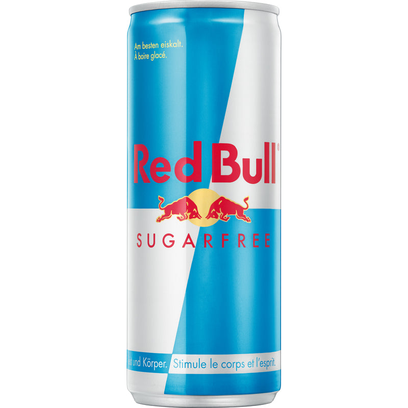 Red Bull Energy Drink Sugarfree , 25 cl, 24 Stück