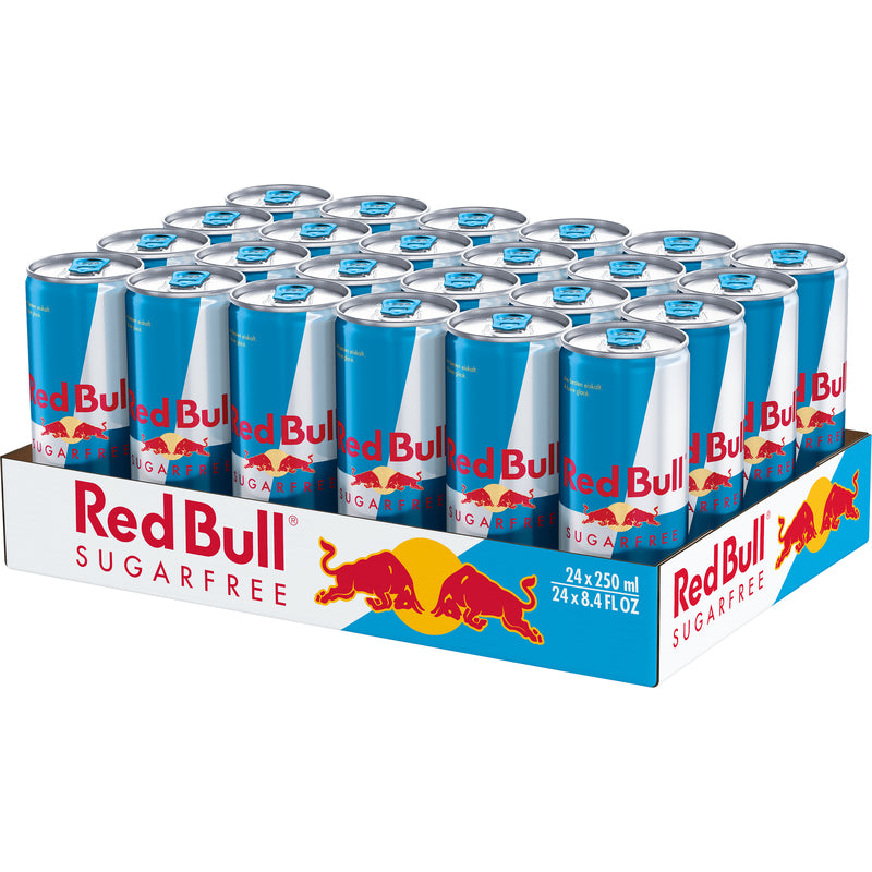Red Bull Energy Drink Sugarfree , 25 cl, 24 Stück