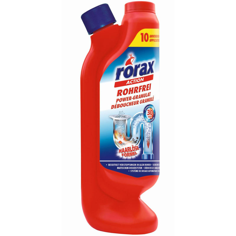 Rorax Abflussreiniger Power-Granulat Rohrfrei , 0.6 kg