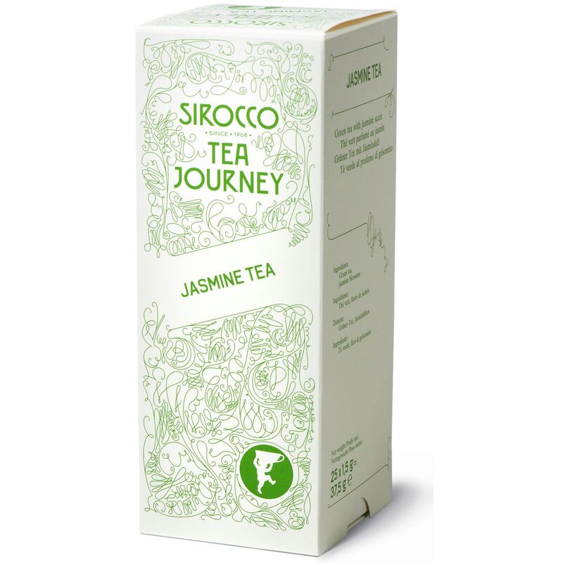 Sirocco Tee Jasmin Grüntee , 1.5 g, 25 Stück