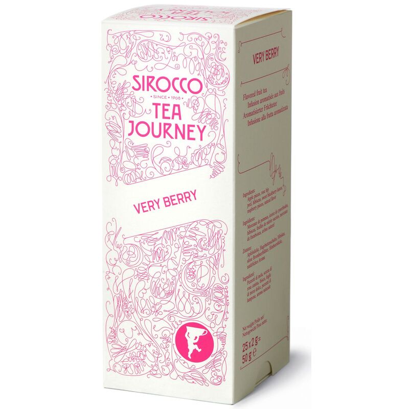 Sirocco Tee Very Berry , 2g, 25 Stück