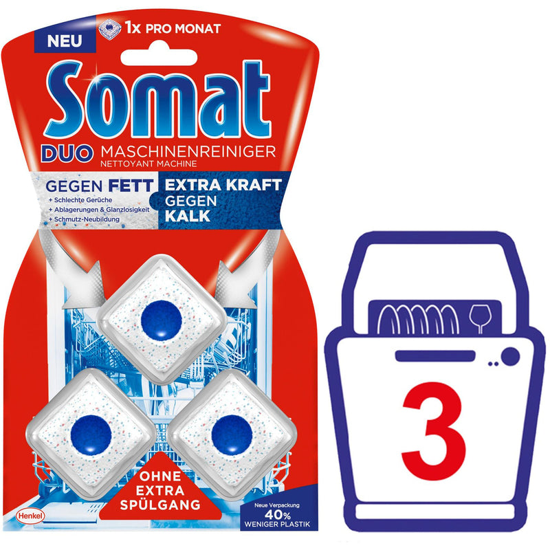 Somat - Spülmaschinenreiniger , 3 Stück