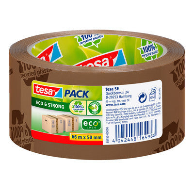 Tesa Verpackungsband Eco & Strong , 50 mm x 66 m