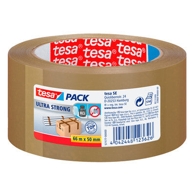 Tesa Verpackungsband "ultra strong" , 50 mm x 66 m