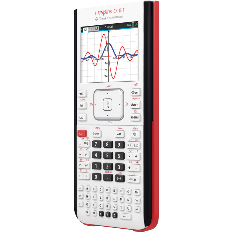 Texas Instruments Grafikrechner TI-Nspire CX II-T , schwarz/weiss