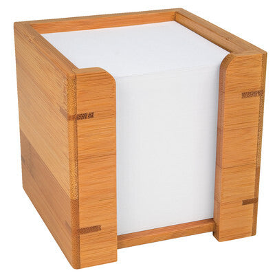 Wedo Zettelbox Bambus , braun